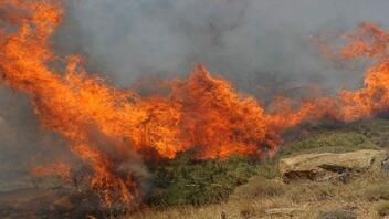 Πυρκαγιά σε οικισμό στην ενδοχώρα του Ηρακλείου -Συναγερμός στην Πυροσβεστική