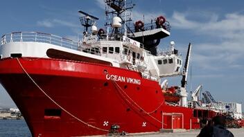 Μεσόγειος: Διάσωση 438 μεταναστών σε δύο ημέρες από το Ocean Viking