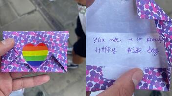 Το αισιόδοξο-συγκινητικό μήνυμα μιας 7χρονης σε queer άτομο