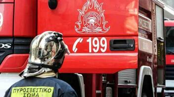 Πυρκαγιά σε αγροτεμάχιο μεταξύ Κυμίνων και Μαλγάρων