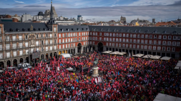Διαδήλωση στη Μαδρίτη με αίτημα την αύξηση των μισθών
