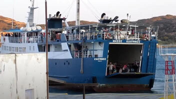 Με ασφάλεια κατέπλευσε στο λιμάνι της Καλύμνου το επιβατηγό οχηματαγωγό πλοίο NISSOS KALYMNOS