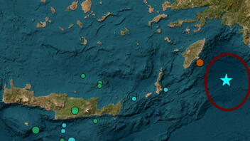 Σεισμός 5,9 Ρίχτερ στη Λίνδο - Έγινε αισθητός και στην Κρήτη!