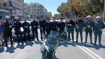 Για πρώτη φορά, παρέλασε και η Ελληνική Αστυνομία στο Ηράκλειο