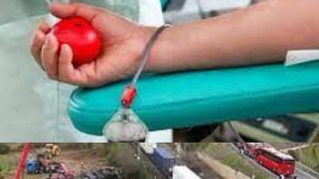 Προσφορά αίματος και αγάπης για τους τραυματίες της σιδηροδρομικής τραγωδίας των Τεμπών 