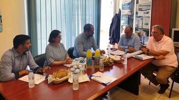  Κοινή ενημερωτική σύσκεψη στα γραφεία του ΟΑΚ στο Ρέθυμνο πραγματοποίησαν οι υποψήφιοι βουλευτές της Νέας Δημοκρατίας