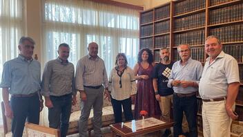Επισκέψεις Γ. Μαλανδράκη και υποψηφίων δημοτικών συμβούλων σε φορείς 