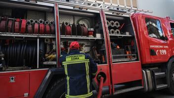 Φωτιά στη Βραυρώνα: Μεγάλη κινητοποίηση της πυροσβεστικής