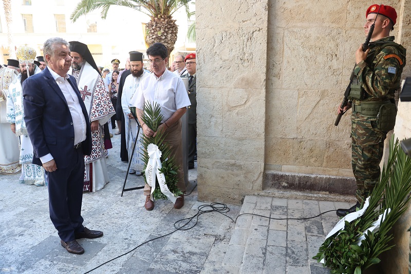 Το Ηράκλειο τίμησε τον Άγιο Τίτο και τη μνήμη των σφαγιασθέντων της 25ης Αυγούστου του 1898 