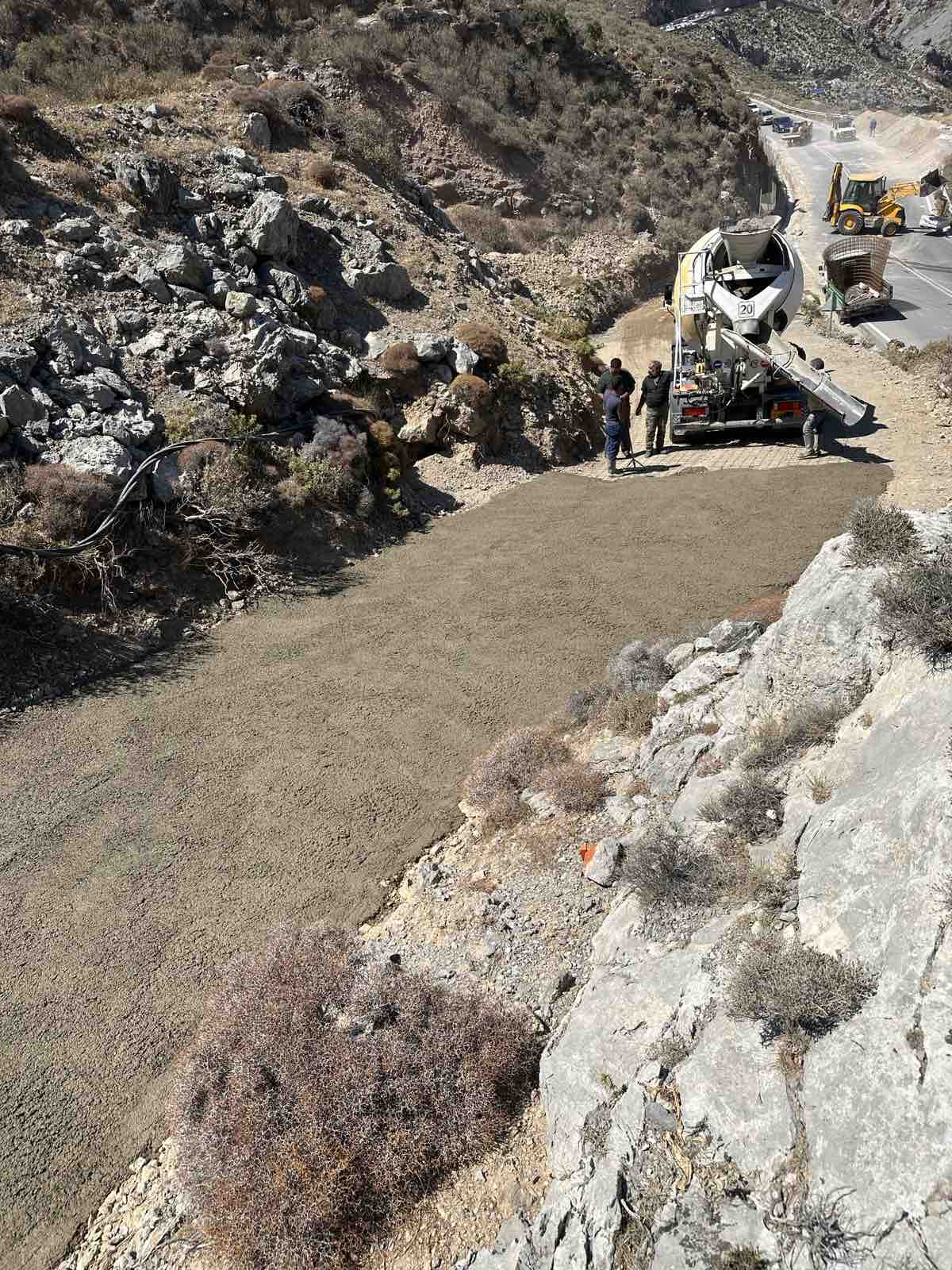 Ο Δήμαρχος Γιάννης Ταταράκης επισκέφθηκε στον χώρο που εκτελούνται οι εργασίες 