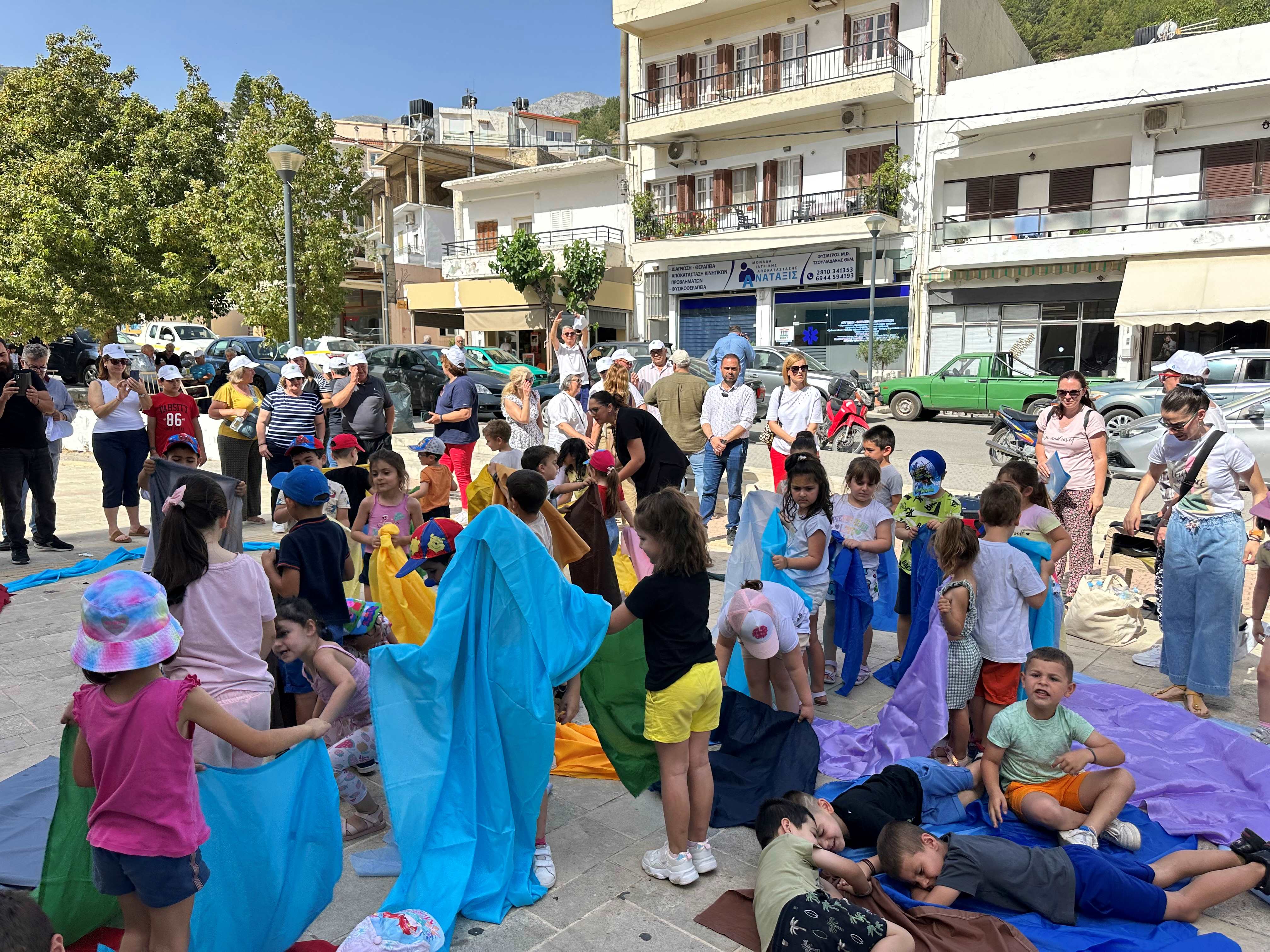 Οι μαθητές στο Μαλεβίζι έστειλαν το δικό τους μήνυμα για την προστασία του περιβάλλοντος