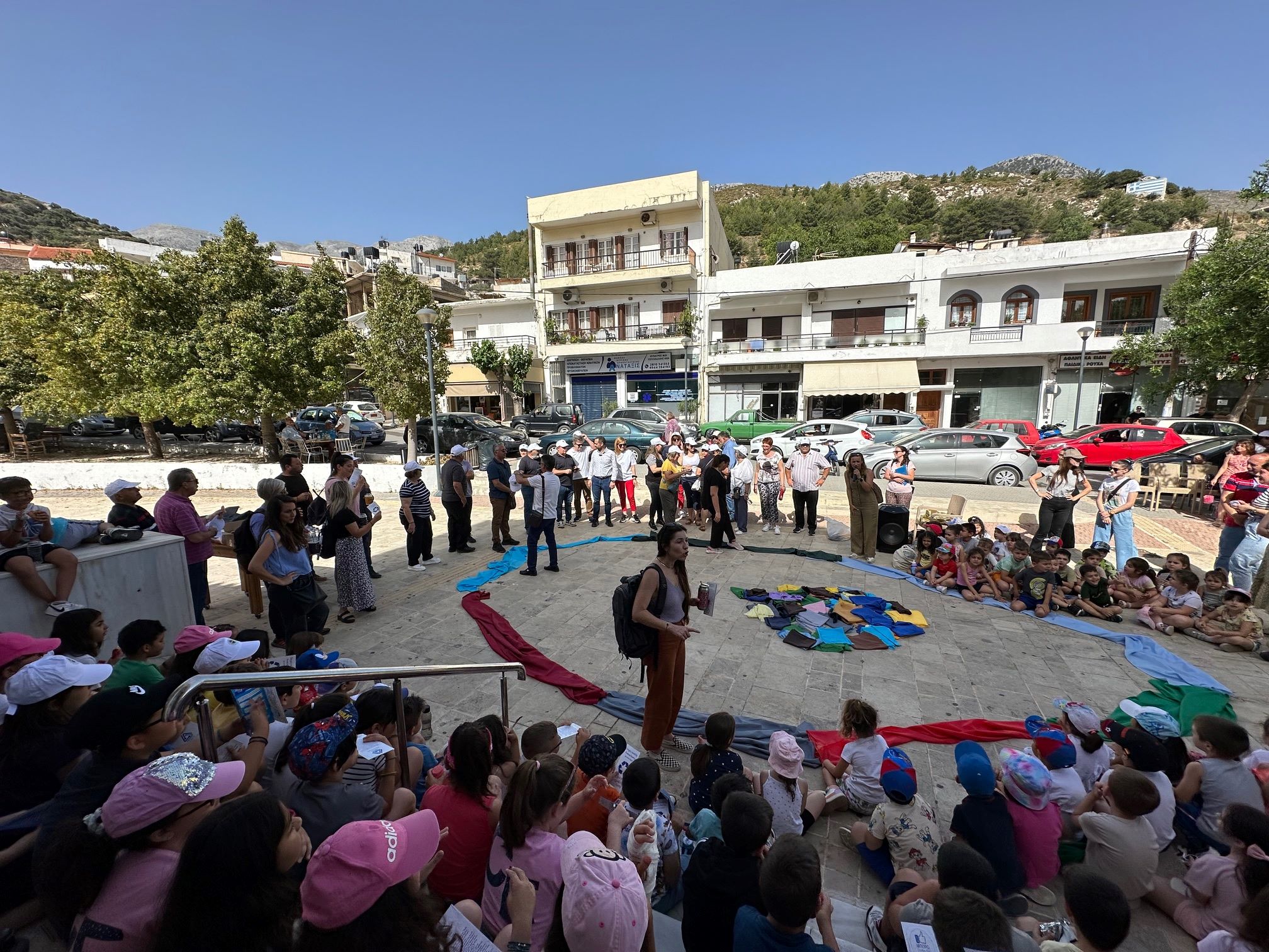 Οι μαθητές στο Μαλεβίζι έστειλαν το δικό τους μήνυμα για την προστασία του περιβάλλοντος