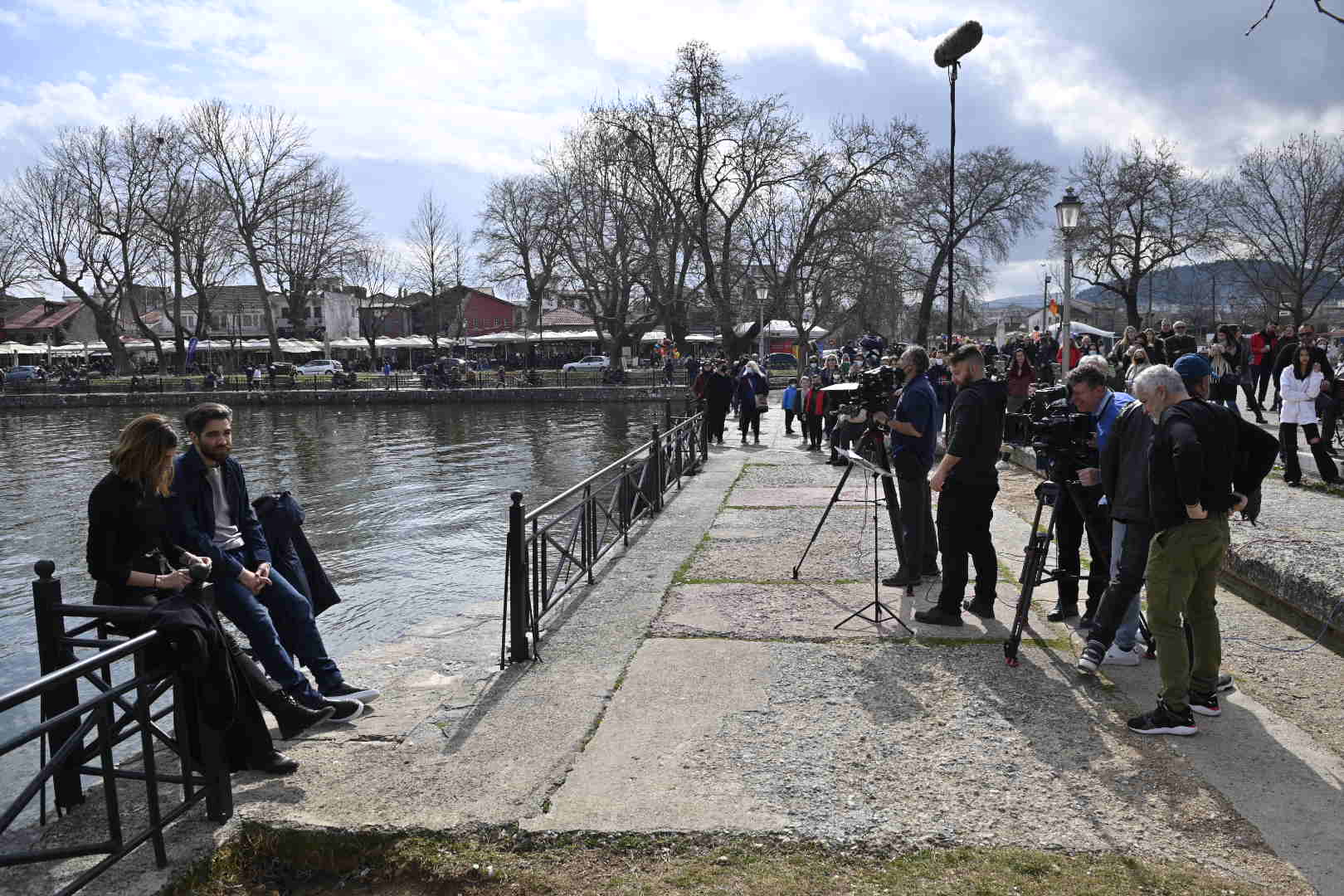 Από τα γυρίσματα του ''Σασμού'' στα Ιωάννινα