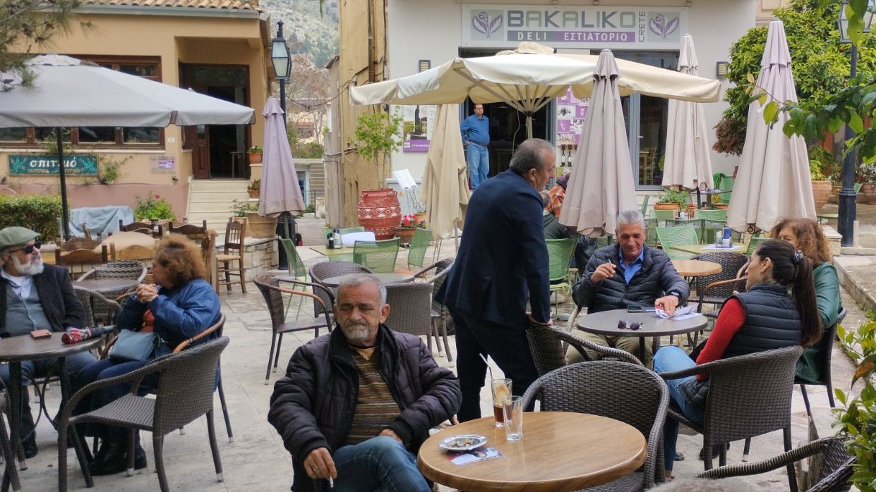 βαρδάκης εκλογές 2023 χωριά Ηράκλειο περιοδείες συριζα υποψήφιος βουλευτής