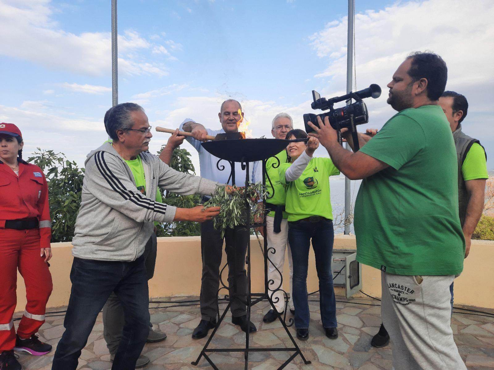 Λαμπαδηδρομία Μαραθώνιος Κρήτης Πλατανιάς Χανιά