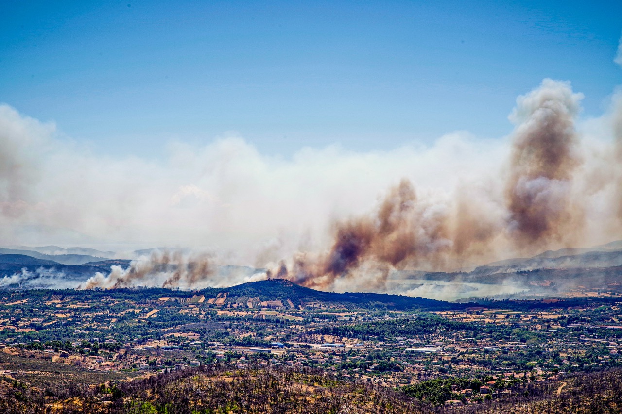 πυρκαγιά στην Αττική 