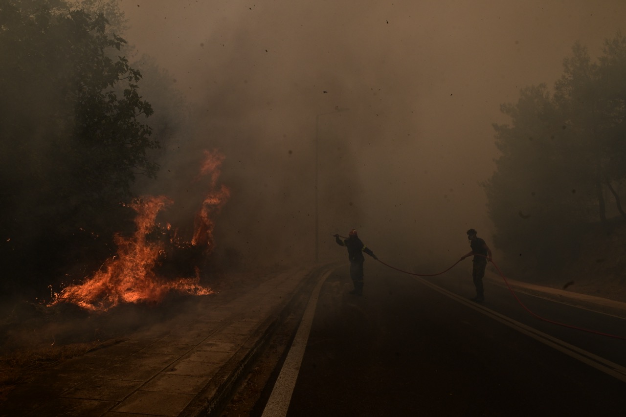 πυρκαγιά στην Αττική 