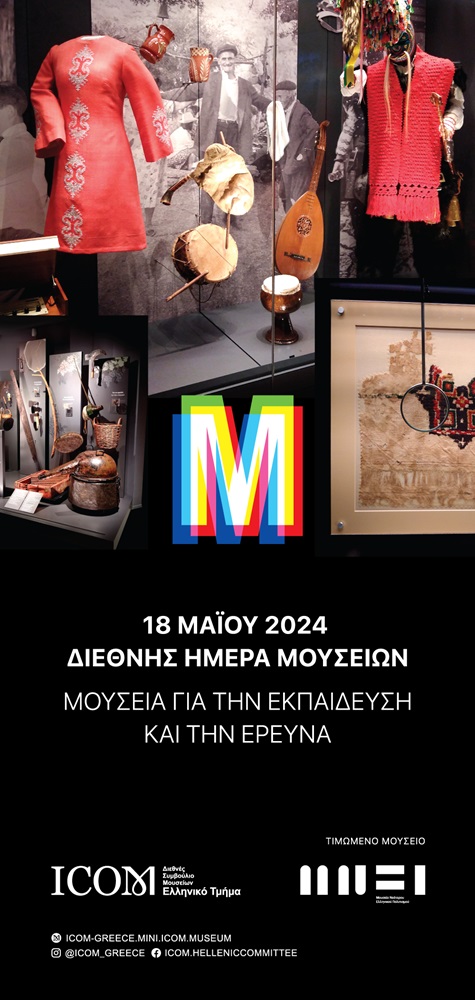 Διεθνής ημέρα μουσείων αφίσα