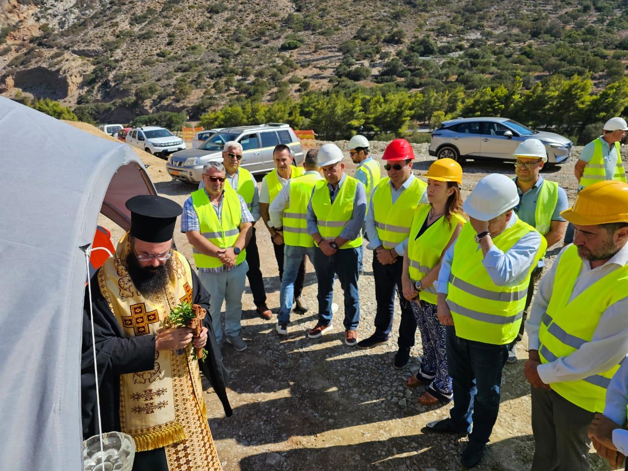 Σεληνάρι εργασίες σήραγγα