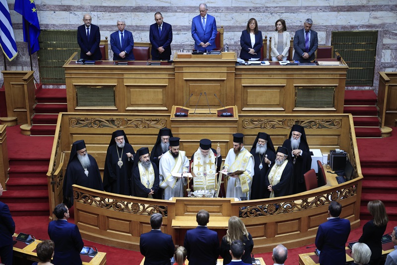  Αγιασμός στη Βουλή για την έναρξη της νέας κοινοβουλευτικής περιόδου - Φωτογραφίες