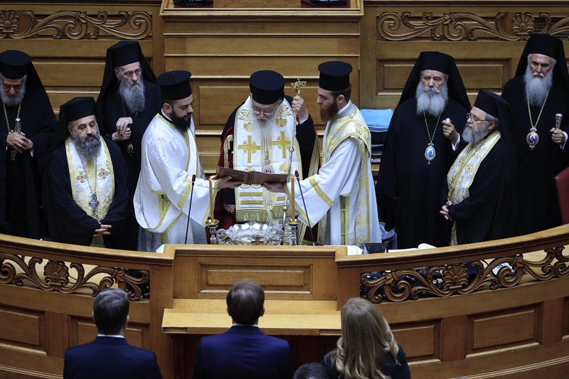  Αγιασμός στη Βουλή για την έναρξη της νέας κοινοβουλευτικής περιόδου - Φωτογραφίες