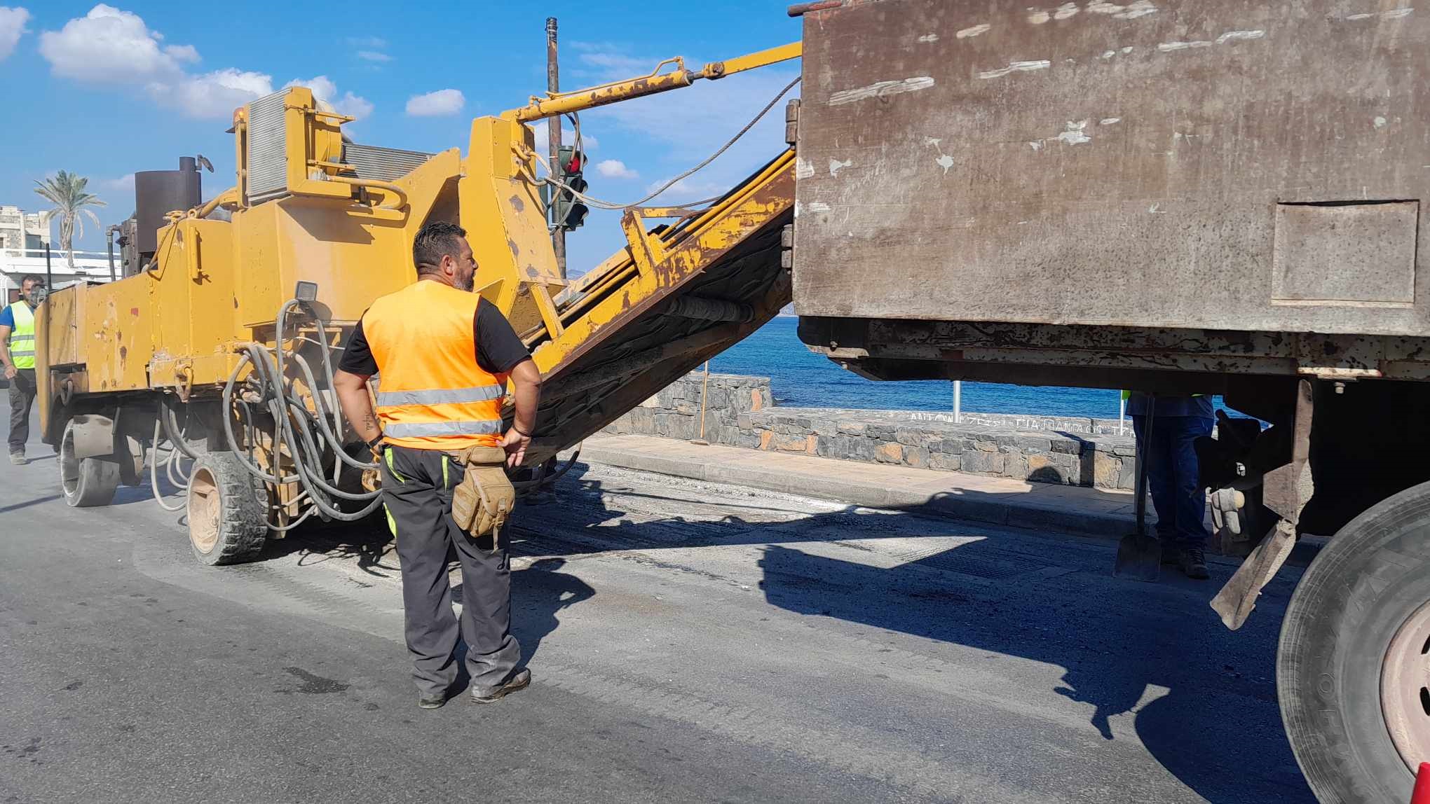 ασφαλτόστρωση παραλιακή