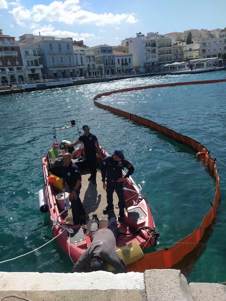 άσκηση θαλάσσια ρύπανση