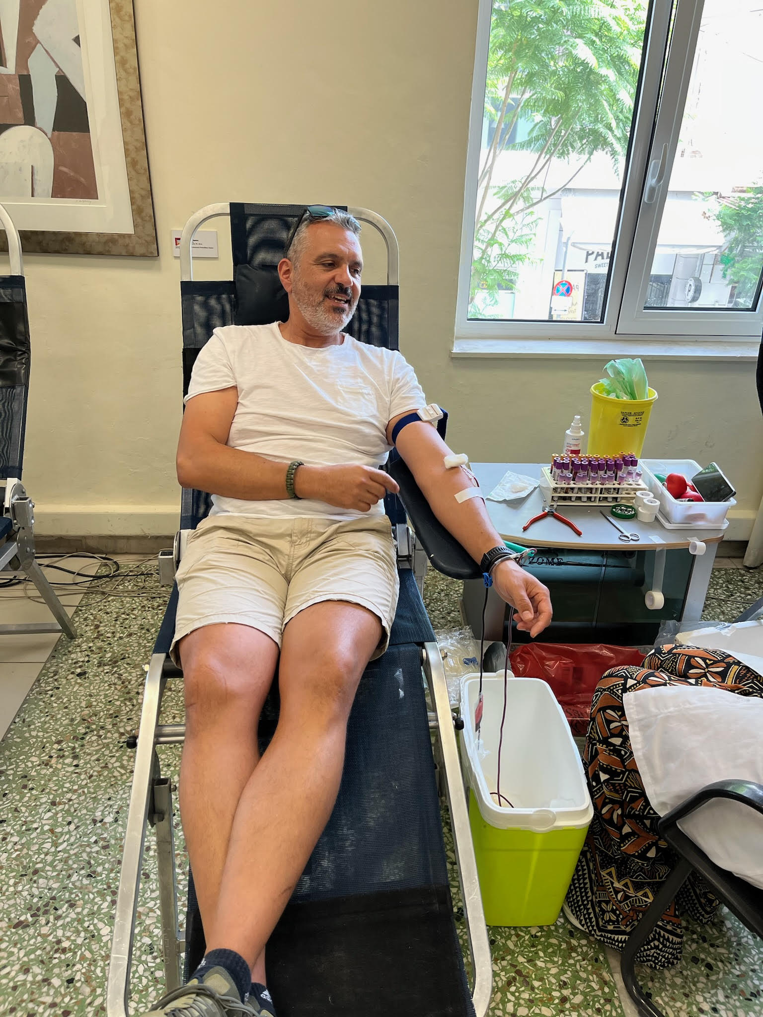 Μεγάλη η ανταπόκριση στην εθελοντική αιμοδοσία στο Δημαρχείο Χανίων
