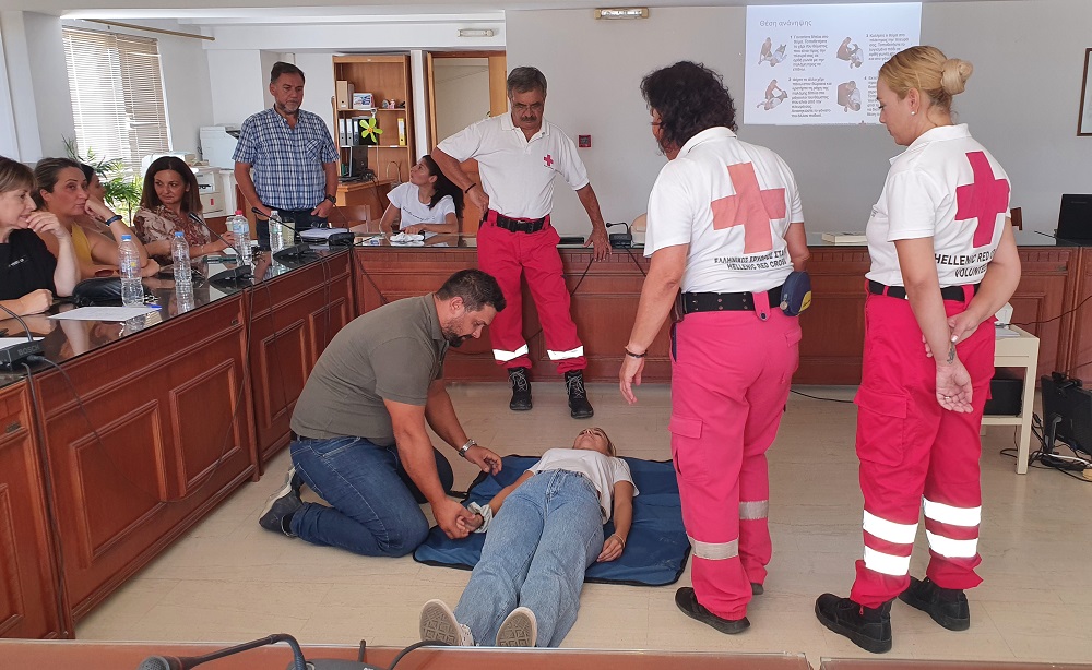 Δήμος Φαιστού πρώτες βοήθειες