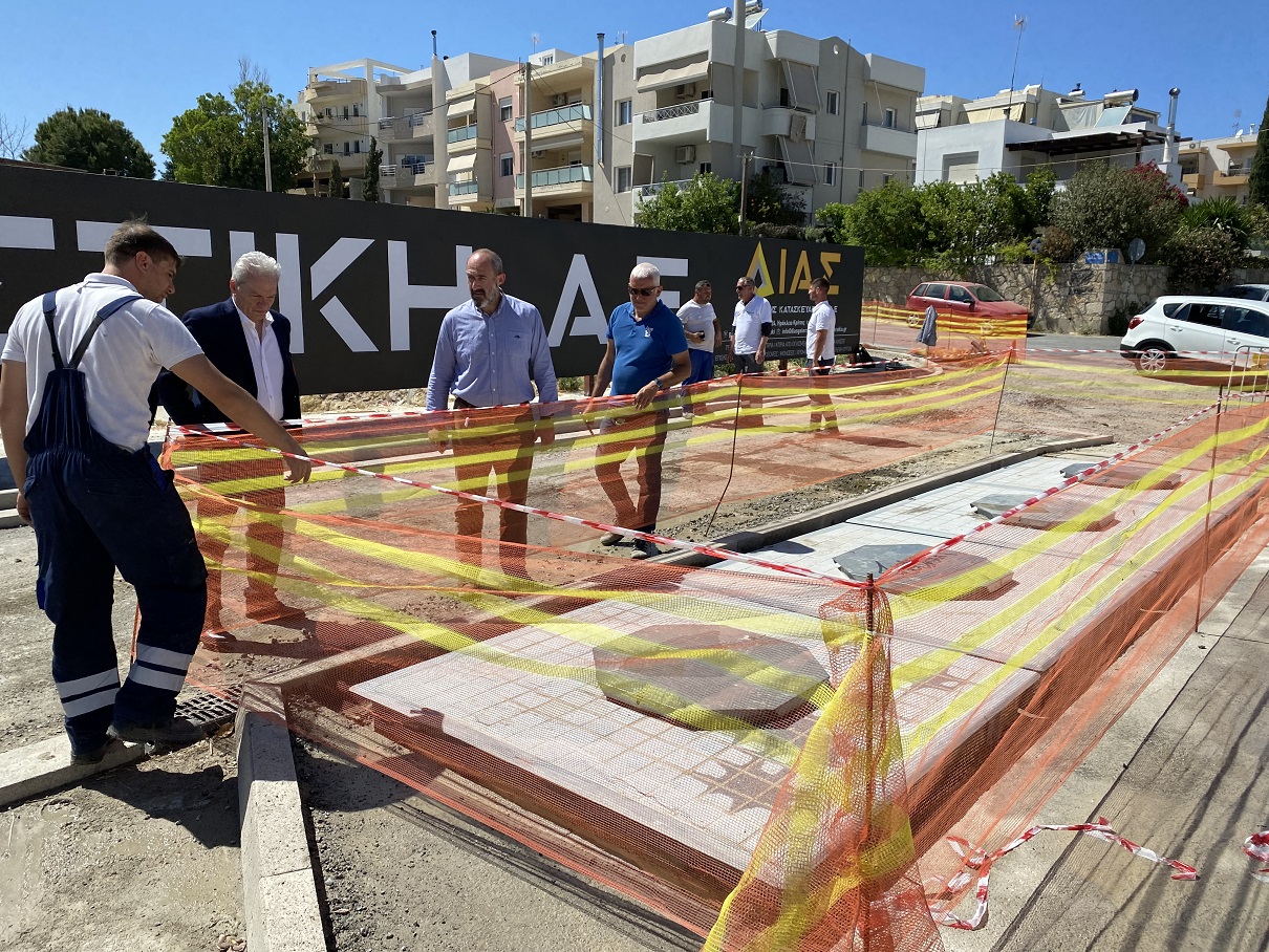 υπόγειοι κάδοι κέντρο Ηράκλειο