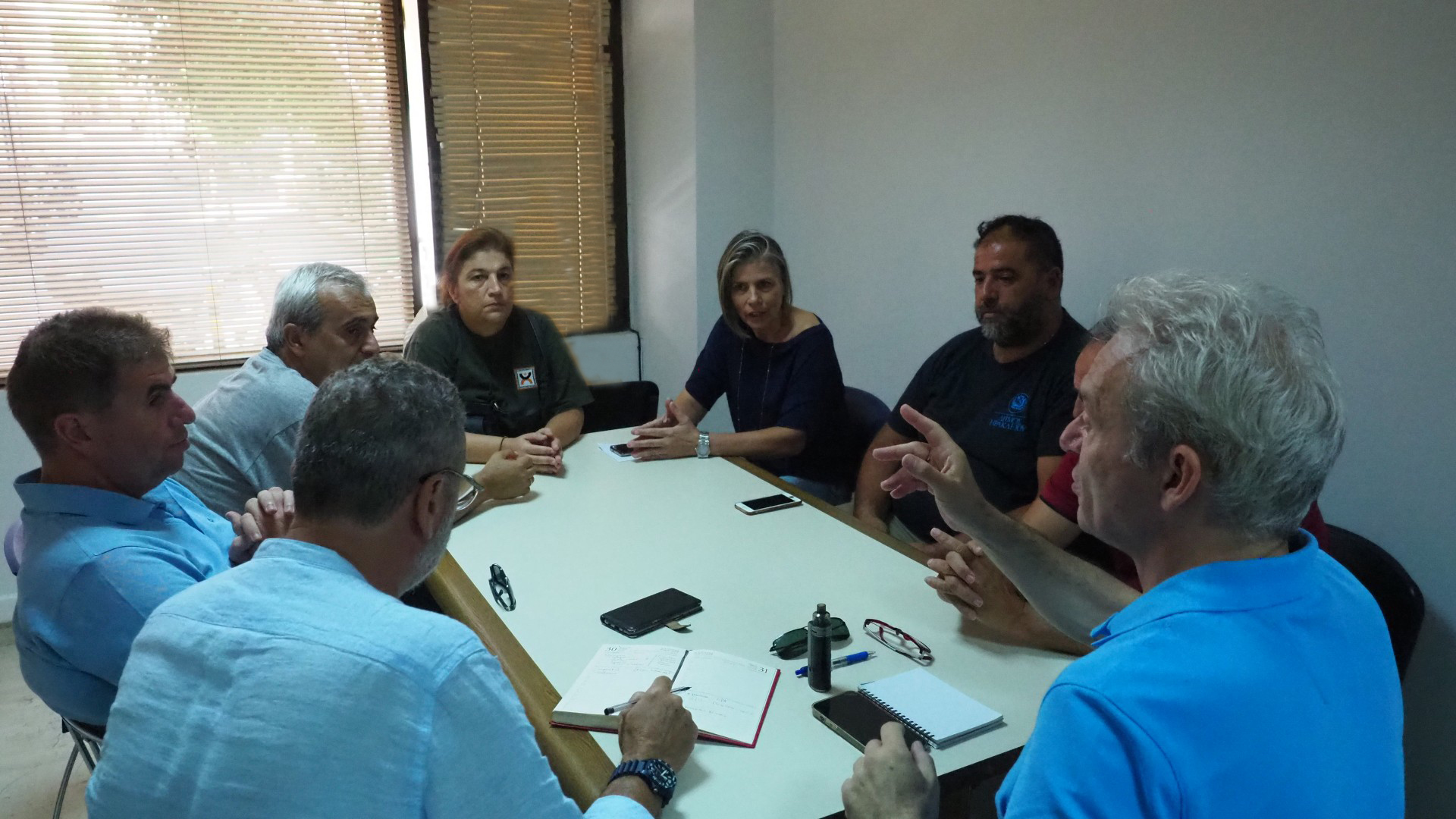 Συνάντηση με το Σωματείο Εργαζομένων του Δήμου Ηρακλείου