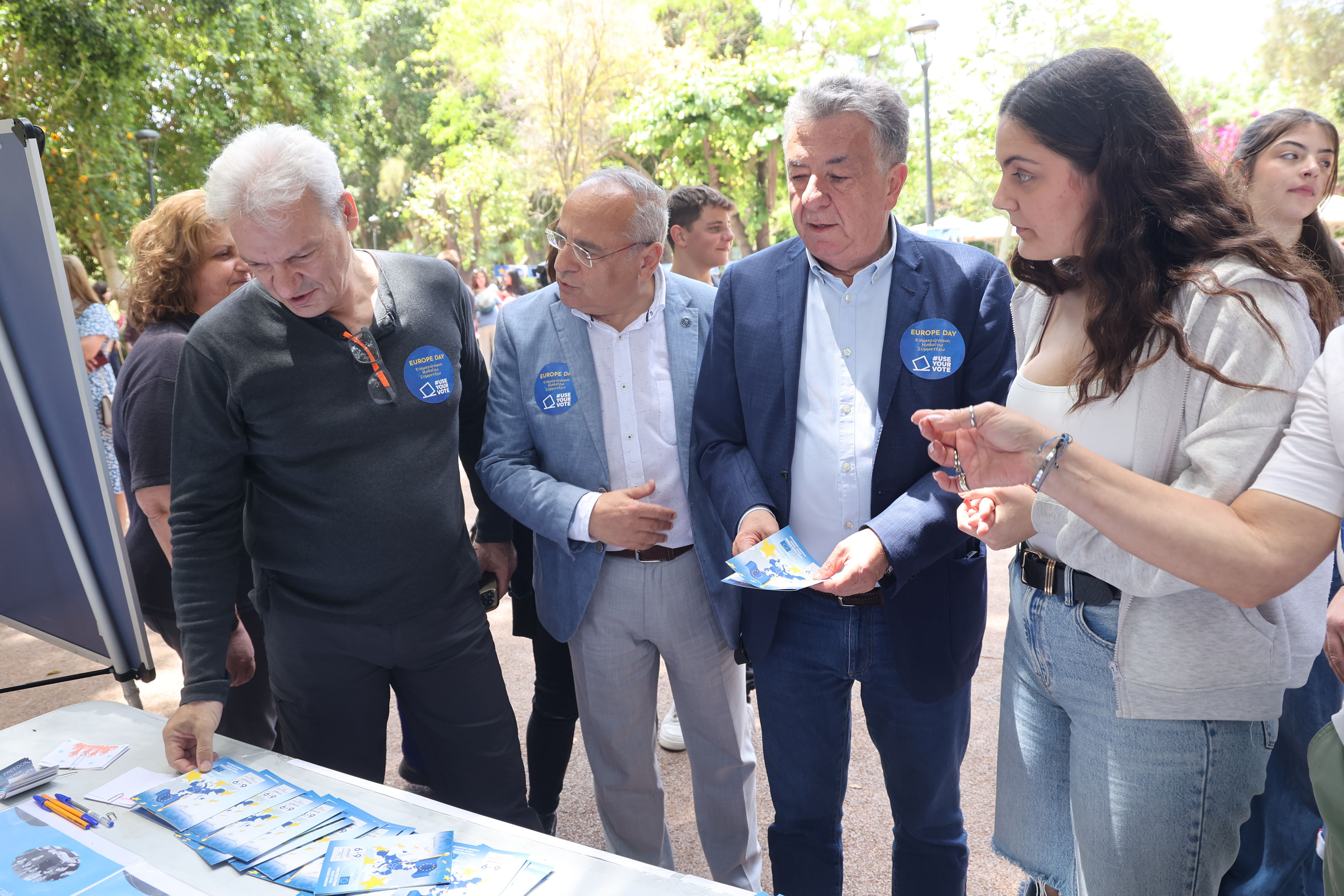 Στην εκδήλωση για την «Ημέρα της Ευρώπης 2024» ο Δήμαρχος Ηρακλείου