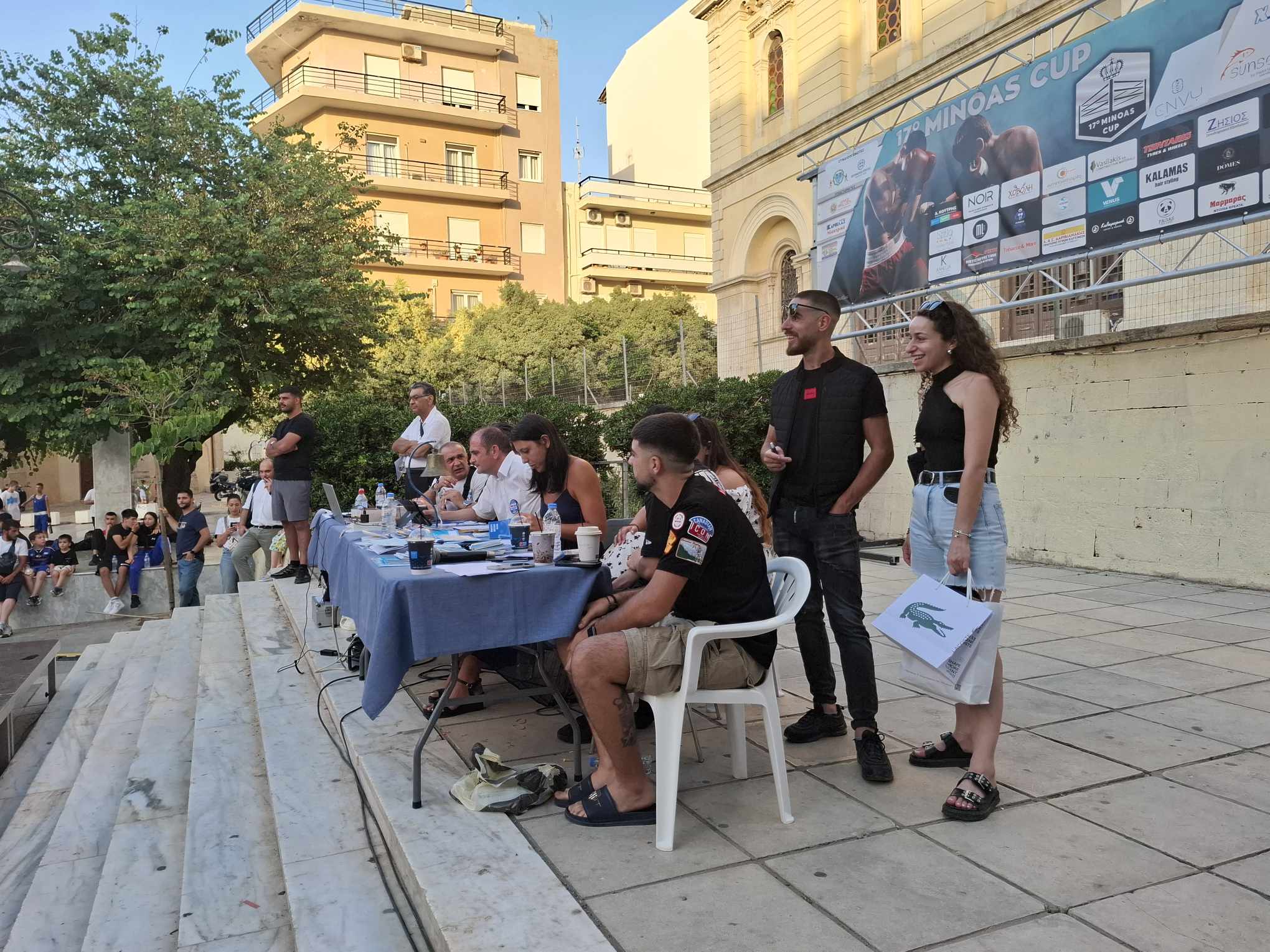 Στο Ηράκλειο διεξάγεται αυτές τις ημέρες το 17ο διεθνές κύπελλο πυγμαχίας «Minoas Cup».