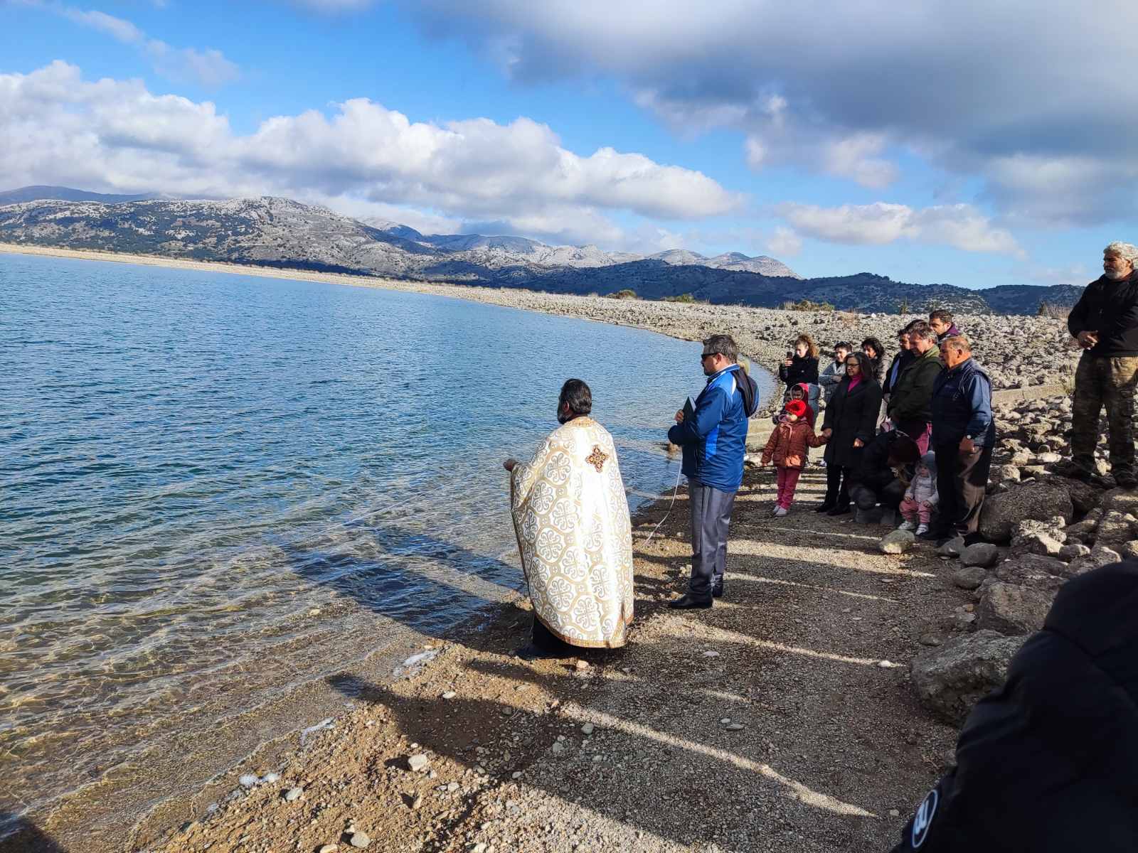 Λιμνοδεξαμενή Αγ. Γεωργίου Οροπεδίου Λασιθίου