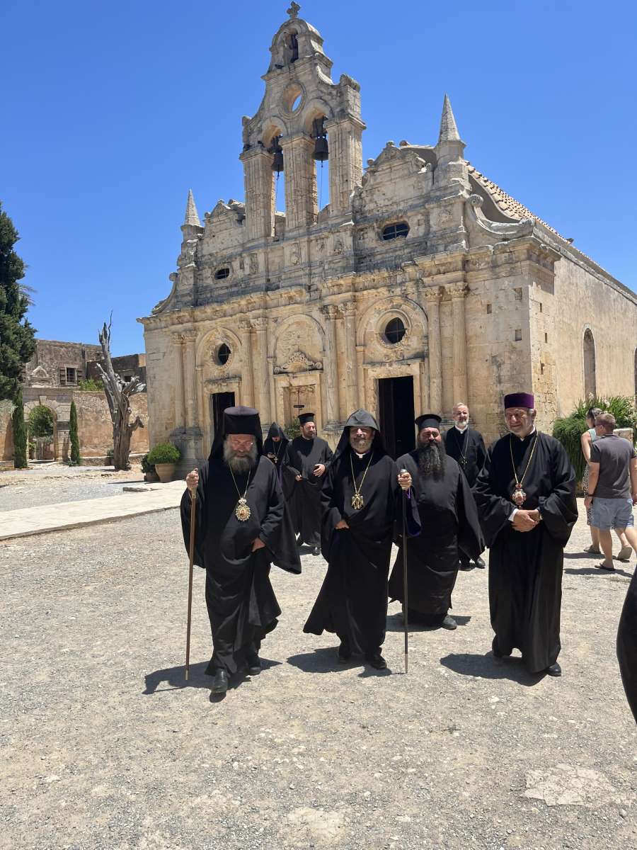 Στην Ι.Μ. Αρκαδίου ο Πατριάρχης Αρμενίων Κωνσταντινουπόλεως - Φωτογραφίες