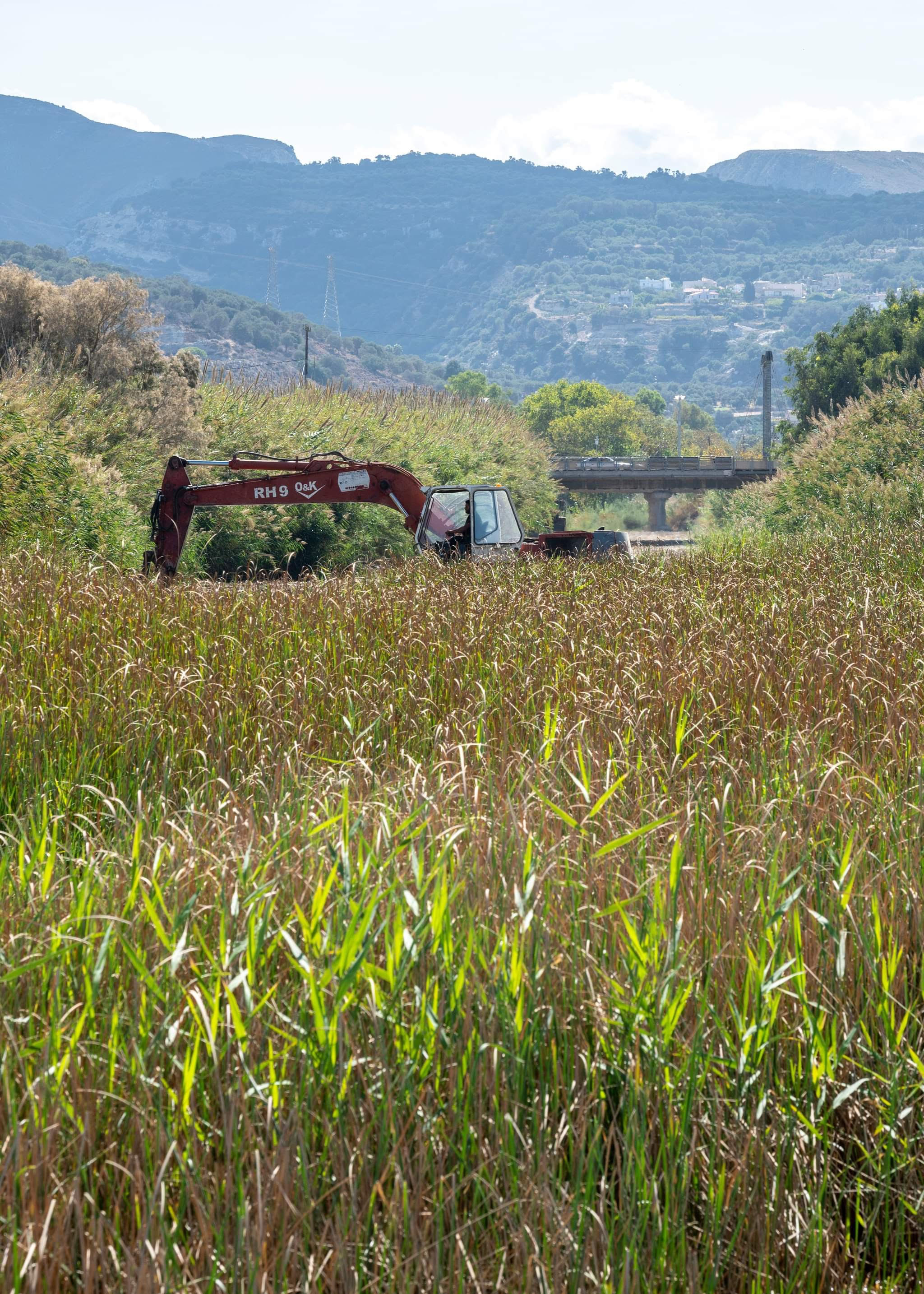 Πλατανιανός Ποταμός Ρέθυμνο καθαρισμός