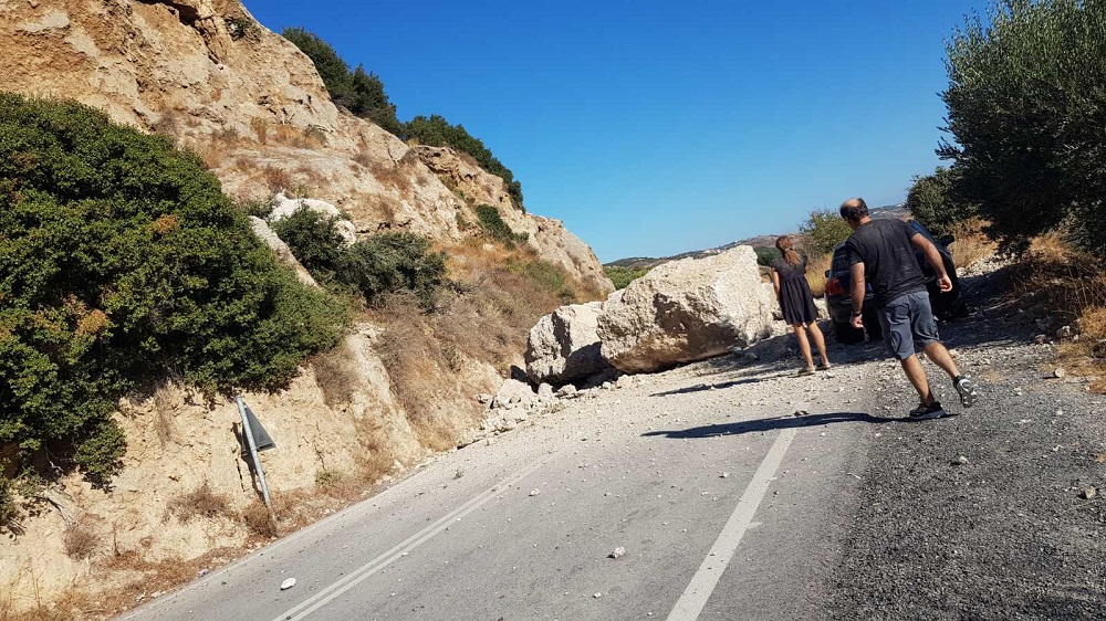 Προφήτης Ηλίας κατολίσθηση