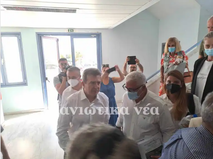 Στο Νοσοκομείο Χανίων ο Υπουργός Υγείας, Μιχάλης Χρυσοχοΐδης