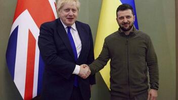 Στο Κίεβο ο Βρετανός πρωθυπουργός Τζόνσον - Συνάντηση με τον Ζελένσκι