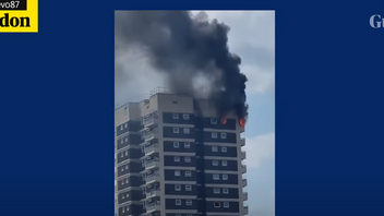 Πυρκαγιά σε 17ωροφο ουρανοξύστη στο ανατολικό Λονδίνο