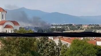 Υπό έλεγχο η φωτιά στον Τρίλοφο Θεσσαλονίκης