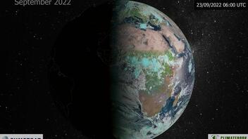 Φθινοπωρινή ισημερία: Εντυπωσιακή εικόνα της Γης από δορυφόρο