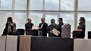 Βραβείο ανακύκλωσης απένειμε ο Δήμαρχος Ρεθύμνης στο 14ο Δημοτικό και στο Δημ. Σχολείο Γερανίου