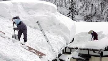 Ιαπωνία: 17 νεκροί τις δέκα τελευταίες ημέρες εξαιτίας των σφοδρών χιονοπτώσεων