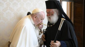 Τον Πάπα Φραγκίσκο συνάντησε ο Πατριάρχης Αλεξανδρείας