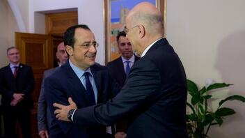 Συνάντηση Δένδια με τον Πρόεδρο της Κύπρου