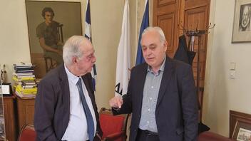 Π. Μπαριτάκης: Συνάντηση με το Δήμαρχο Ηρακλείου και επίσκεψη σε Υπηρεσίες του Δήμου