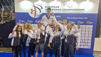 Ταεκβοντό: «Ασημένιος» πρωταθλητής Ευρώπης ο Κωνσταντίνος Δημητρόπουλος