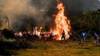 Στην Ηλεία το βασικό μέτωπο της φωτιάς - Μάχη με διάσπαρτες εστίες, αλλά βελτιωμένη εικόνα