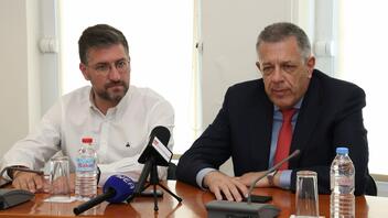 Συνάντηση Μποκέα με τον υφυπουργό Υποδομών στην Αθήνα